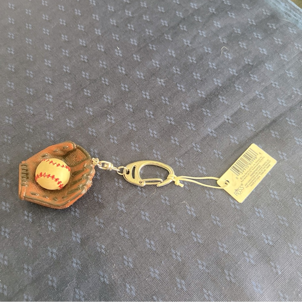 Russ Baseball Glove And Ball Keychain Sports Mitt